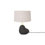 Hebe Lamp: Extra Small + Natural + Dark Grey