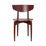 Herman Dining Chair: Red Brown