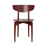 Herman Dining Chair: Red Brown