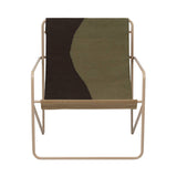 Desert Lounge Chair: Dune + Cashmere