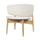 Herman Lounge Chair: Fully Upholstered + Natural Oak