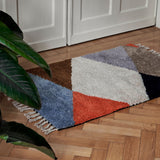 Harlequin Knotted Rug