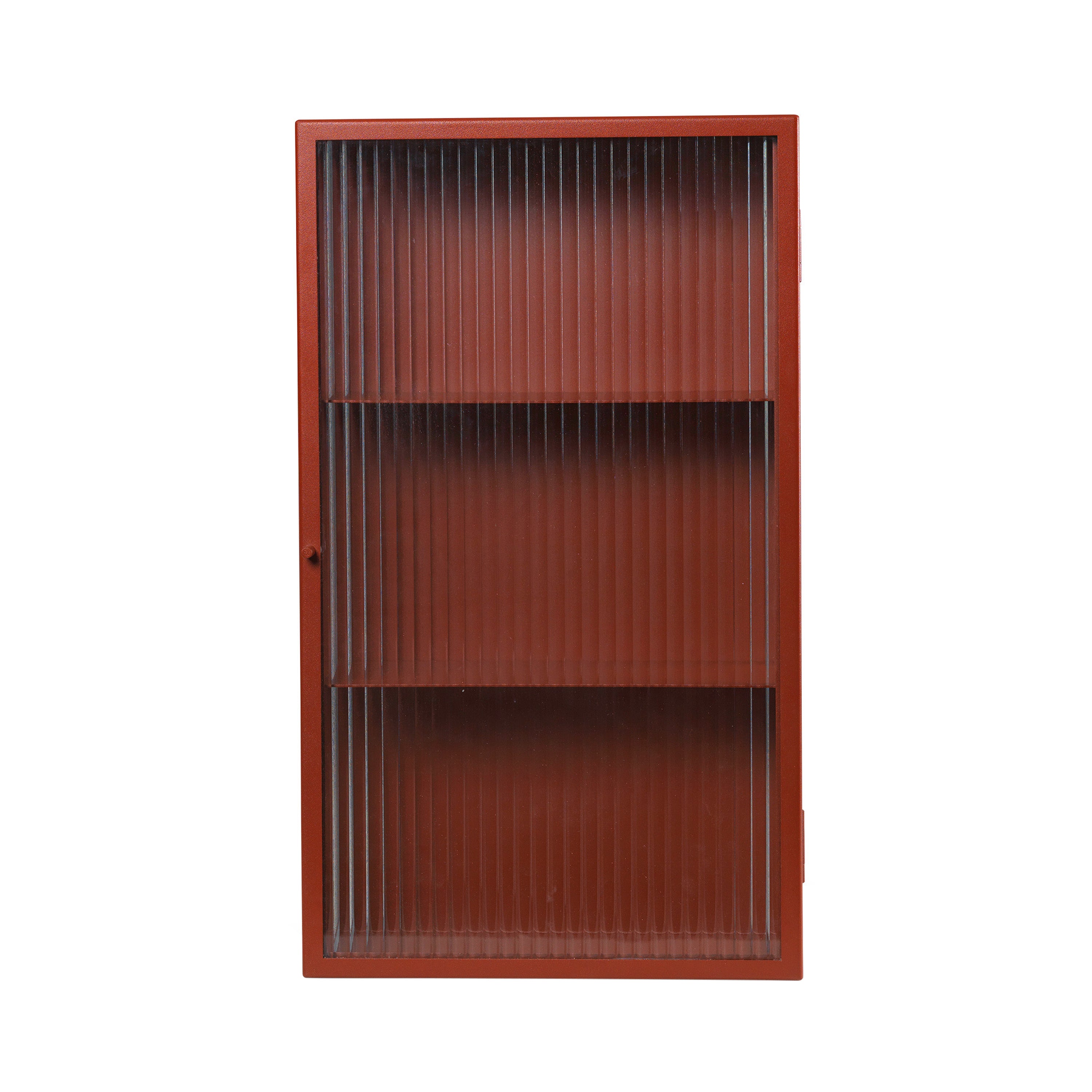 Haze Wall Cabinet: Oxide Red