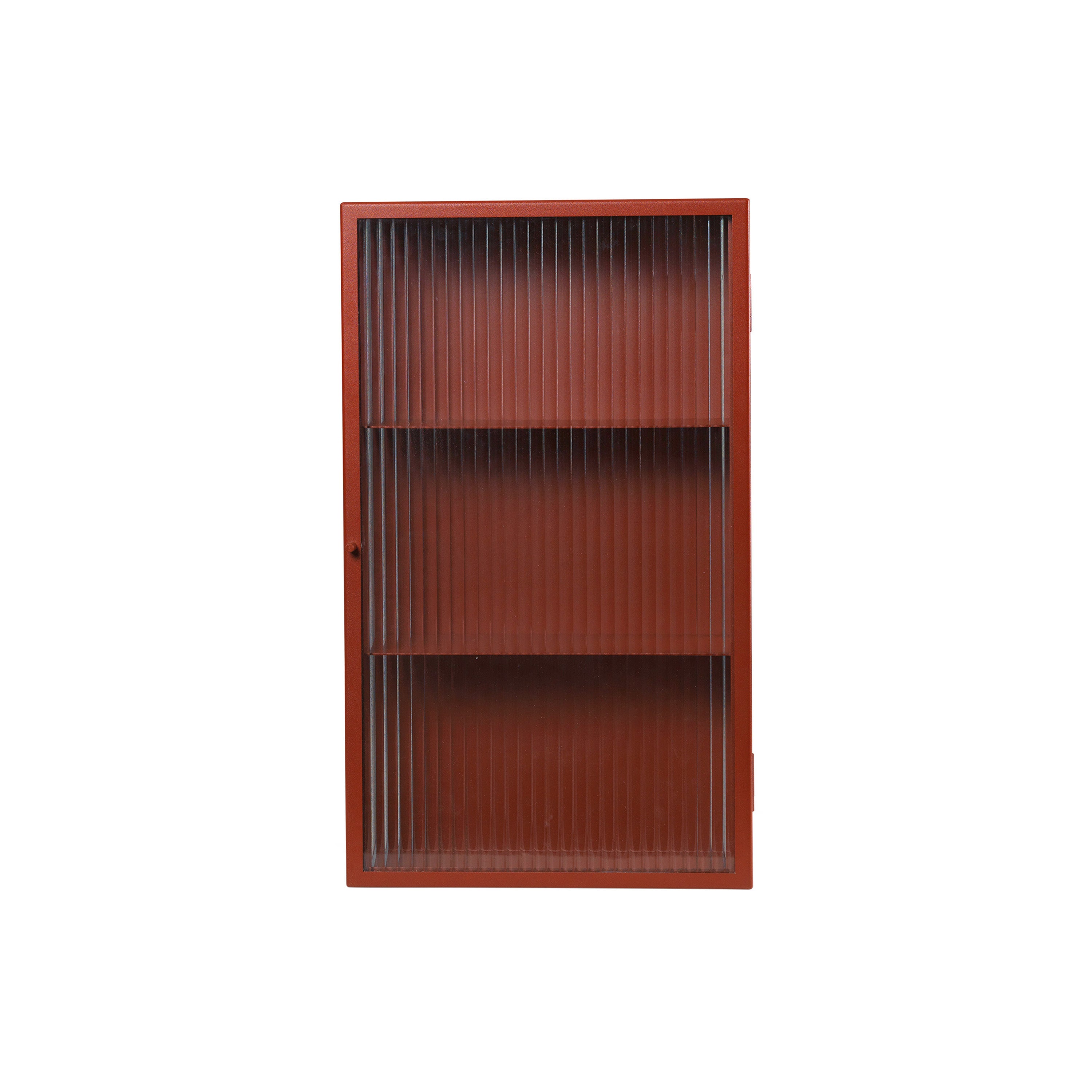 Haze Wall Cabinet: Oxide Red