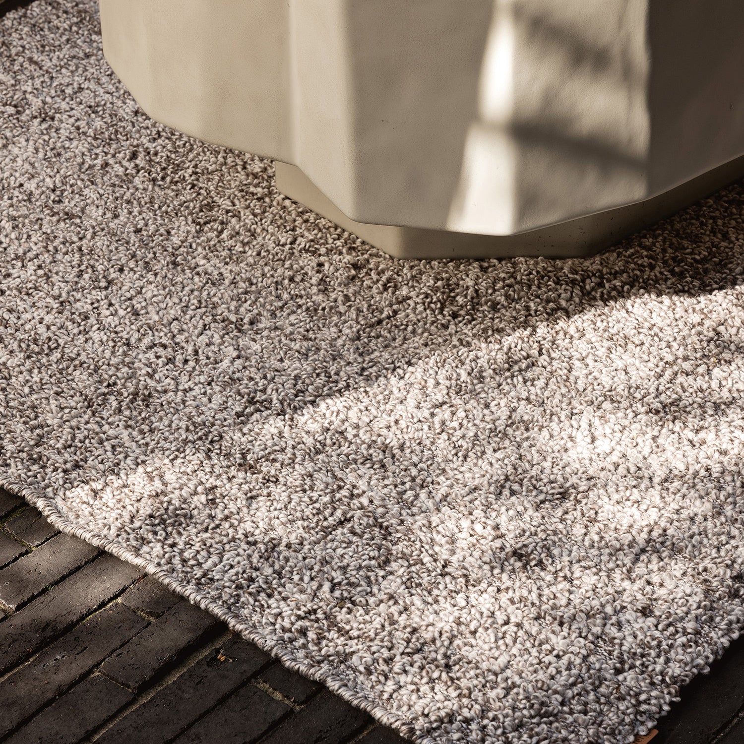 Slub Rag Rug Slub Boucle Rug | Buy Ferm Living online at A+R