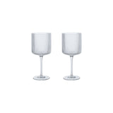 Ripple Red Wine Glasses: Set of 2