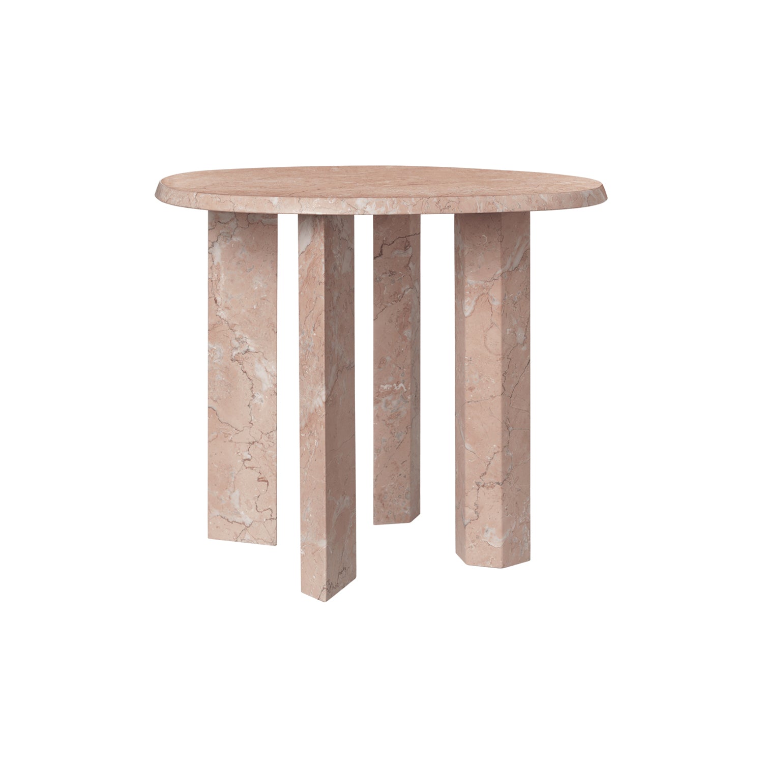 Taula Side Table: Rose