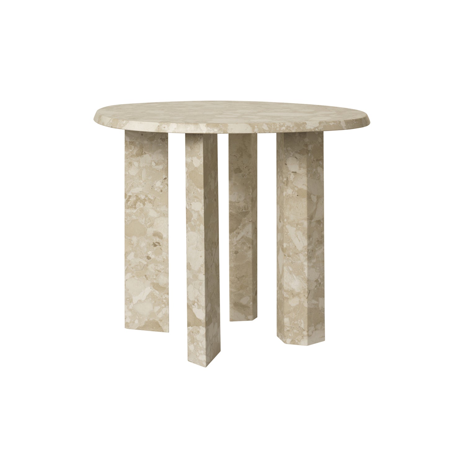 Taula Side Table: Sand