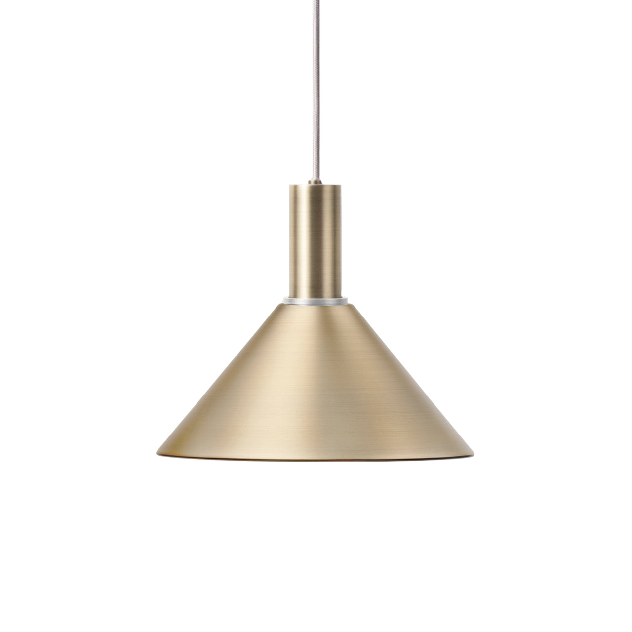 Collect Lighting: Brass + HIgh + Cone + Chrome