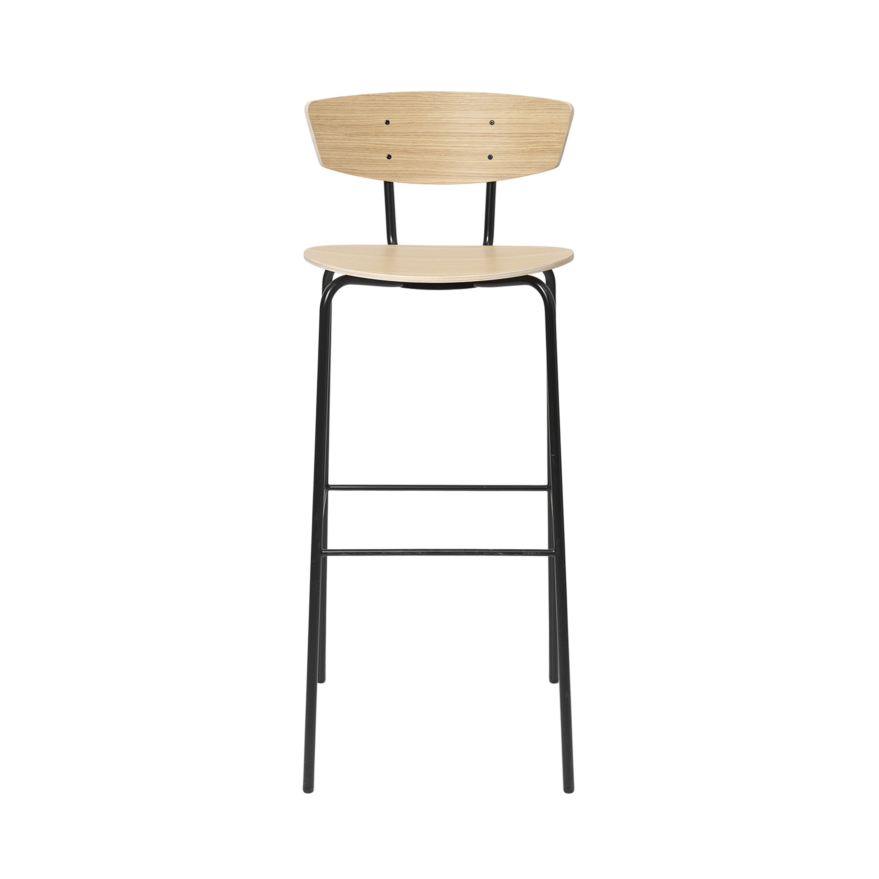 Herman Bar + Counter Chair: Bar + White Oiled Oak