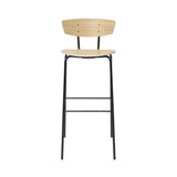 Herman Bar + Counter Chair: Bar + White Oiled Oak