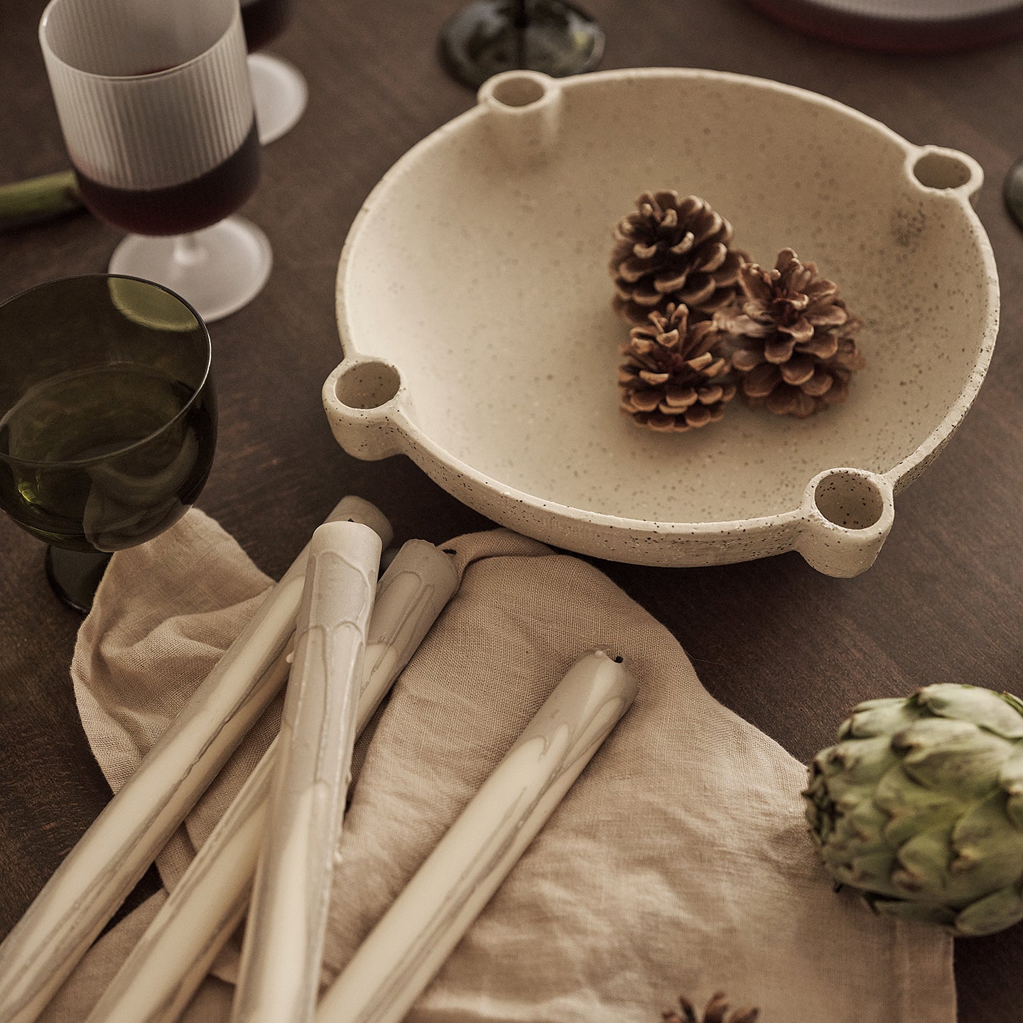 Bowl Candle Holder: Large