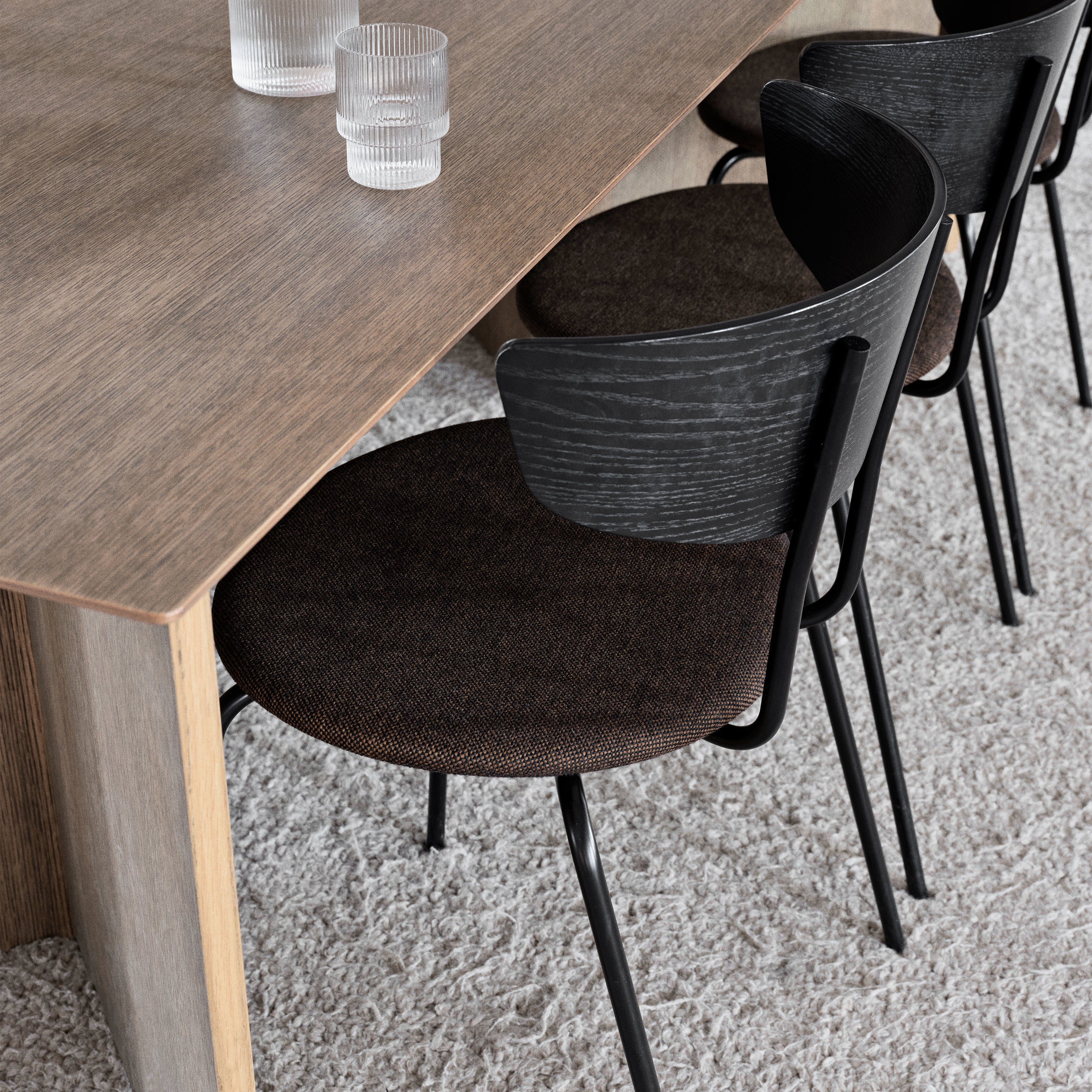 Herman Dining Chair: Upholstered
