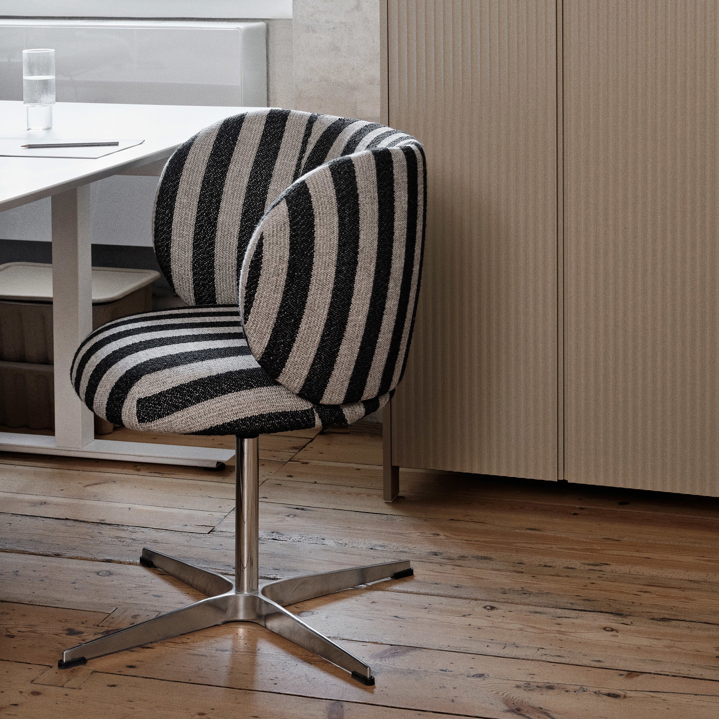 Rico Dining Chair: Swivel Base