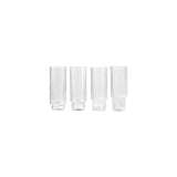 Ripple Long Drink Glasses: Set of 4