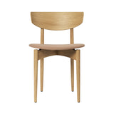 Herman Dining Chair: Seat Upholstered + Natural Oak