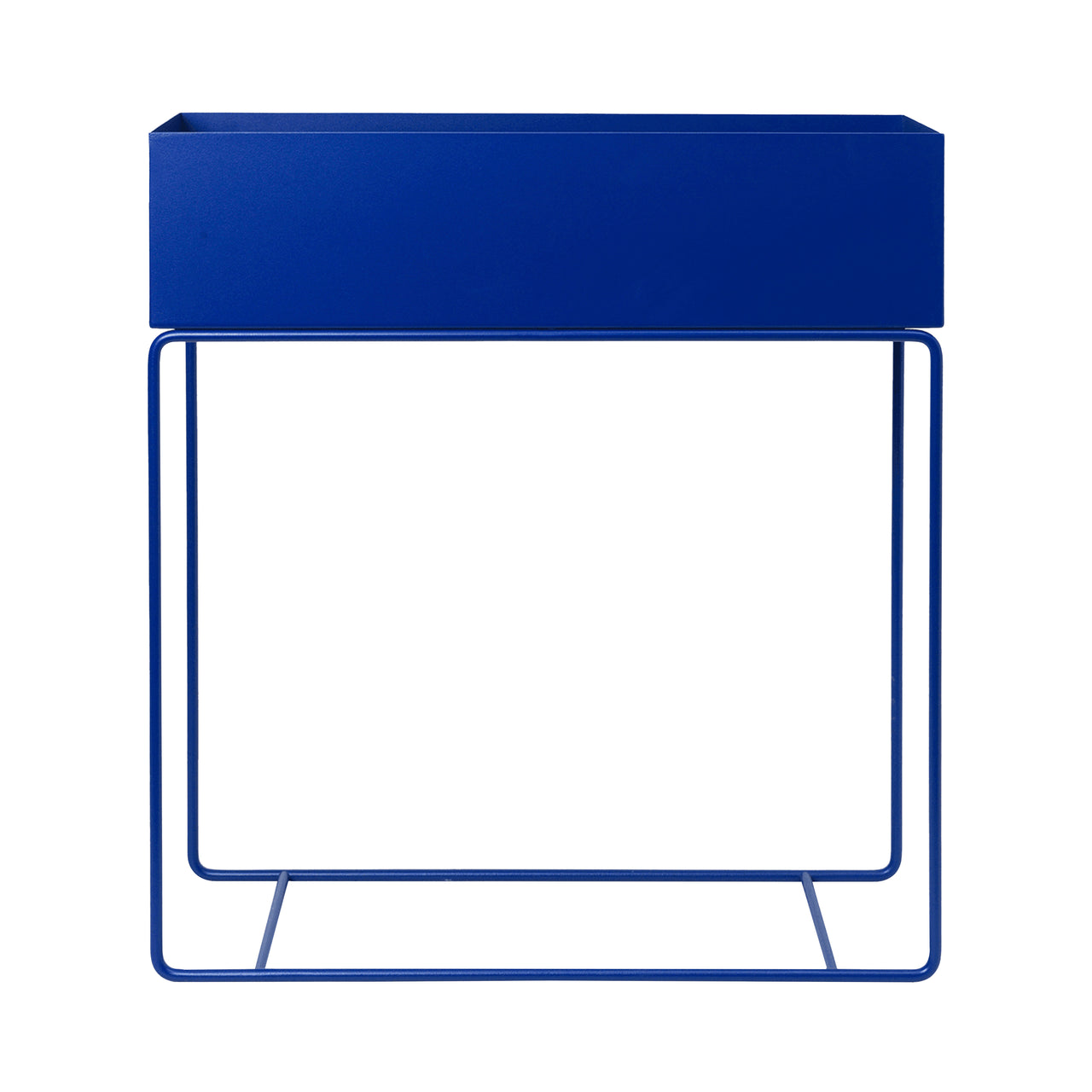 Plant Box: Rectangle + Bright Blue