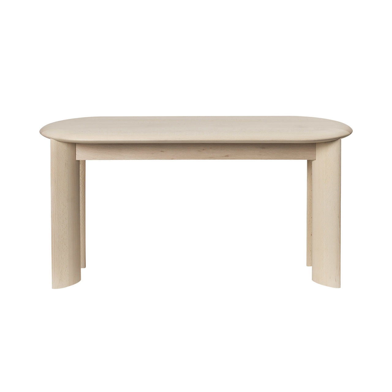 Bevel Bench: White Oiled Beech