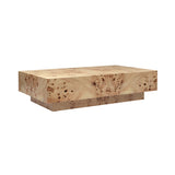 Burl Coffee Table