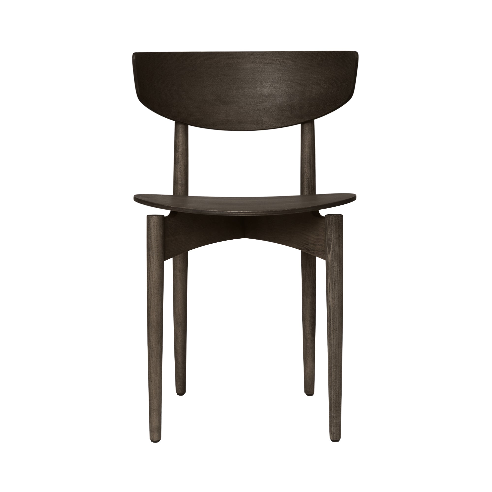 Herman Dining Chair: Dark Stained Beech