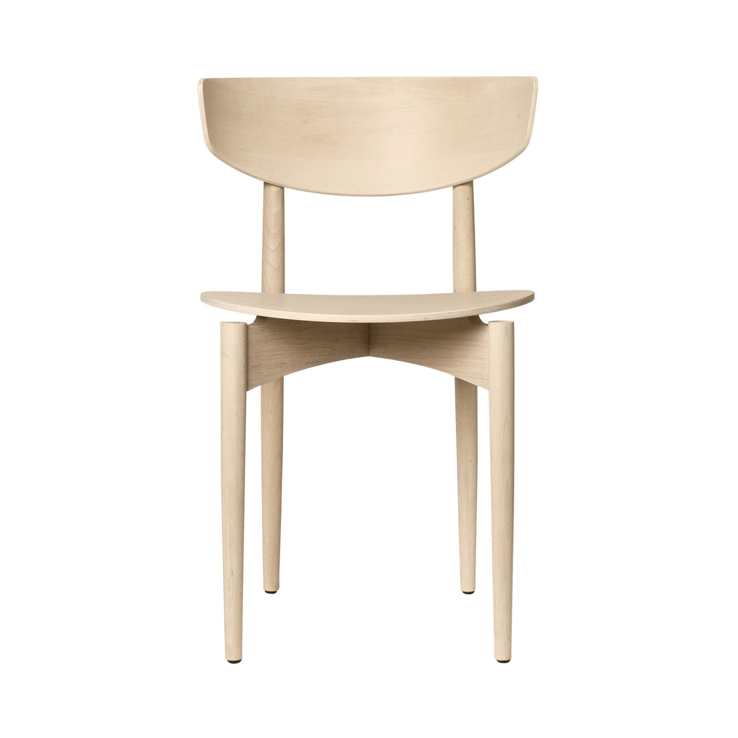 Herman Dining Chair: White Oiled Beech