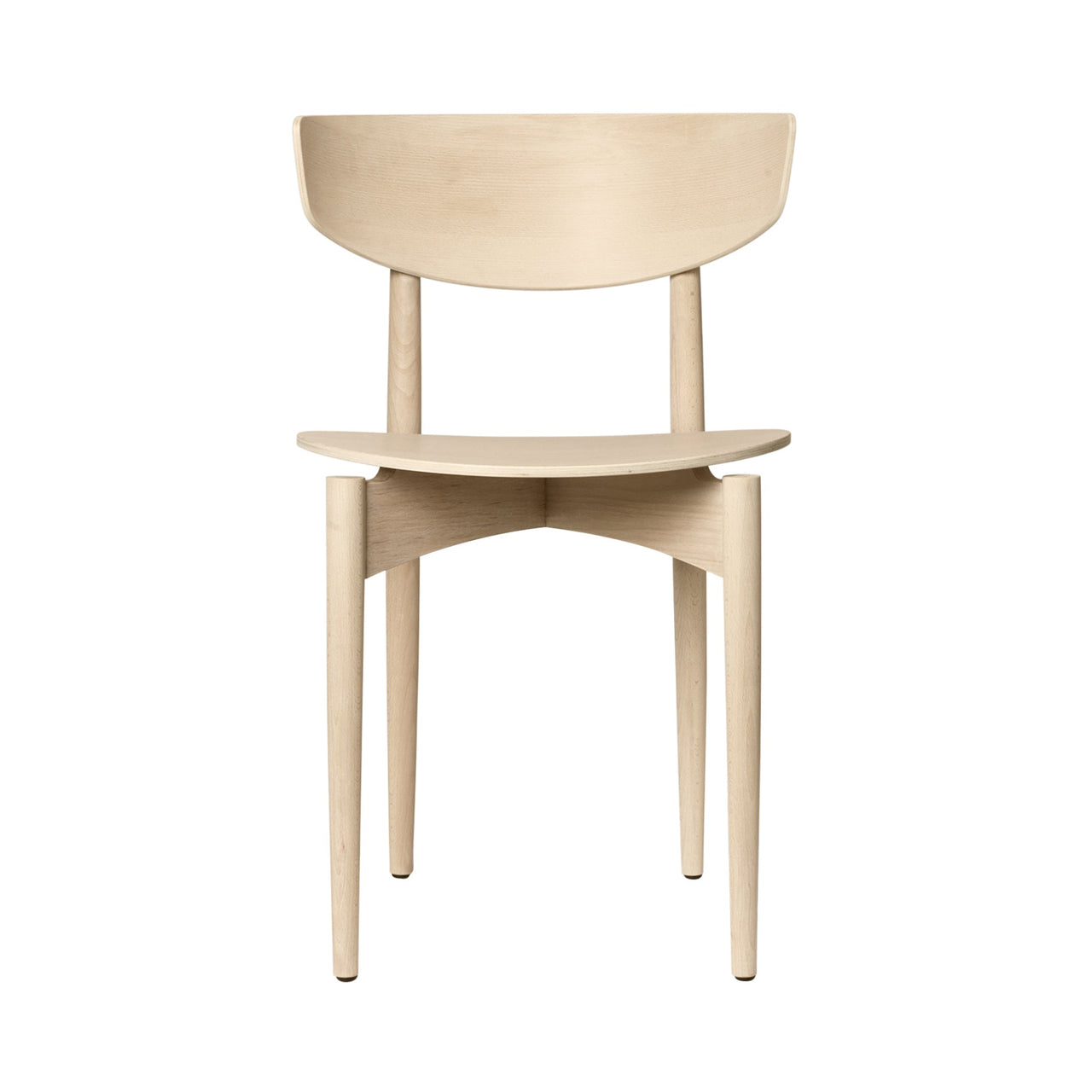 Herman Dining Chair: White Oiled Beech