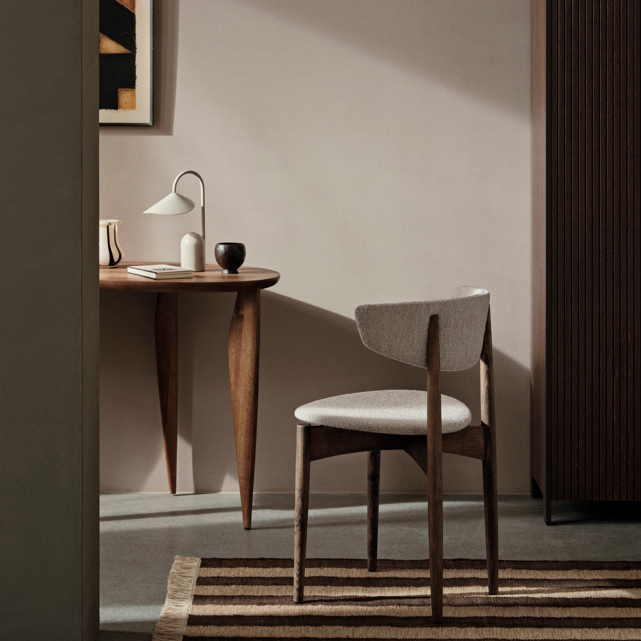 Herman Dining Chair: Seat + Back Upholstered