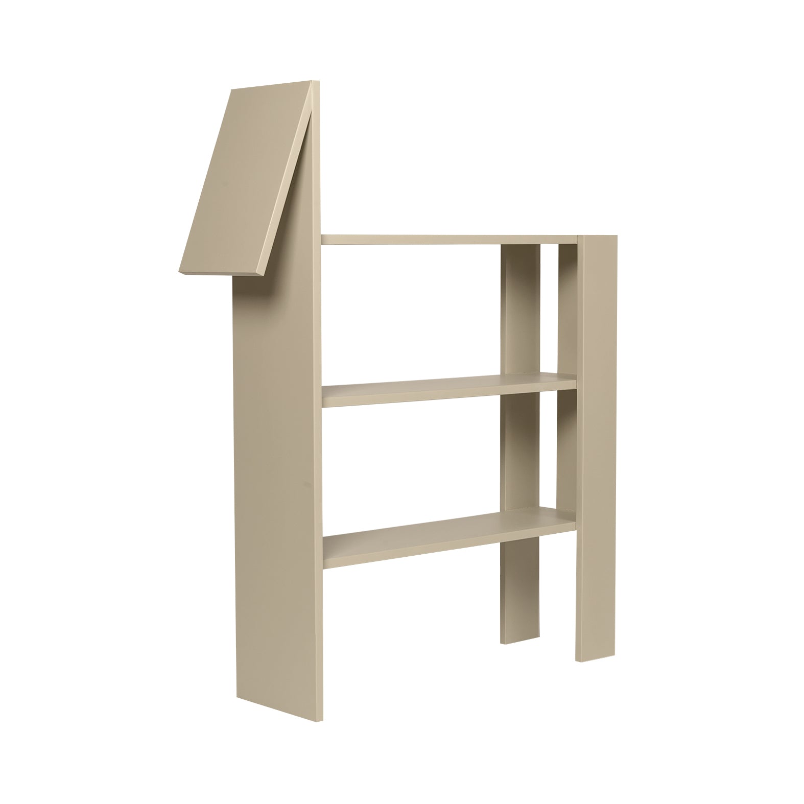 Horse Bookcase: Cashmere