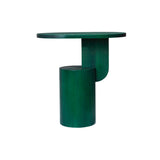 Insert Side Table: Myrtle Green Stained