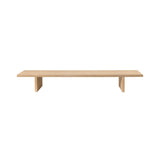 Kona Display Table: Natural Oak