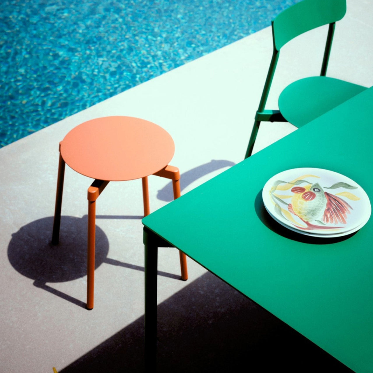 Fromme Stacking Stool: Set of 2