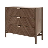 Marius Chest of Drawers: Natural Walnut