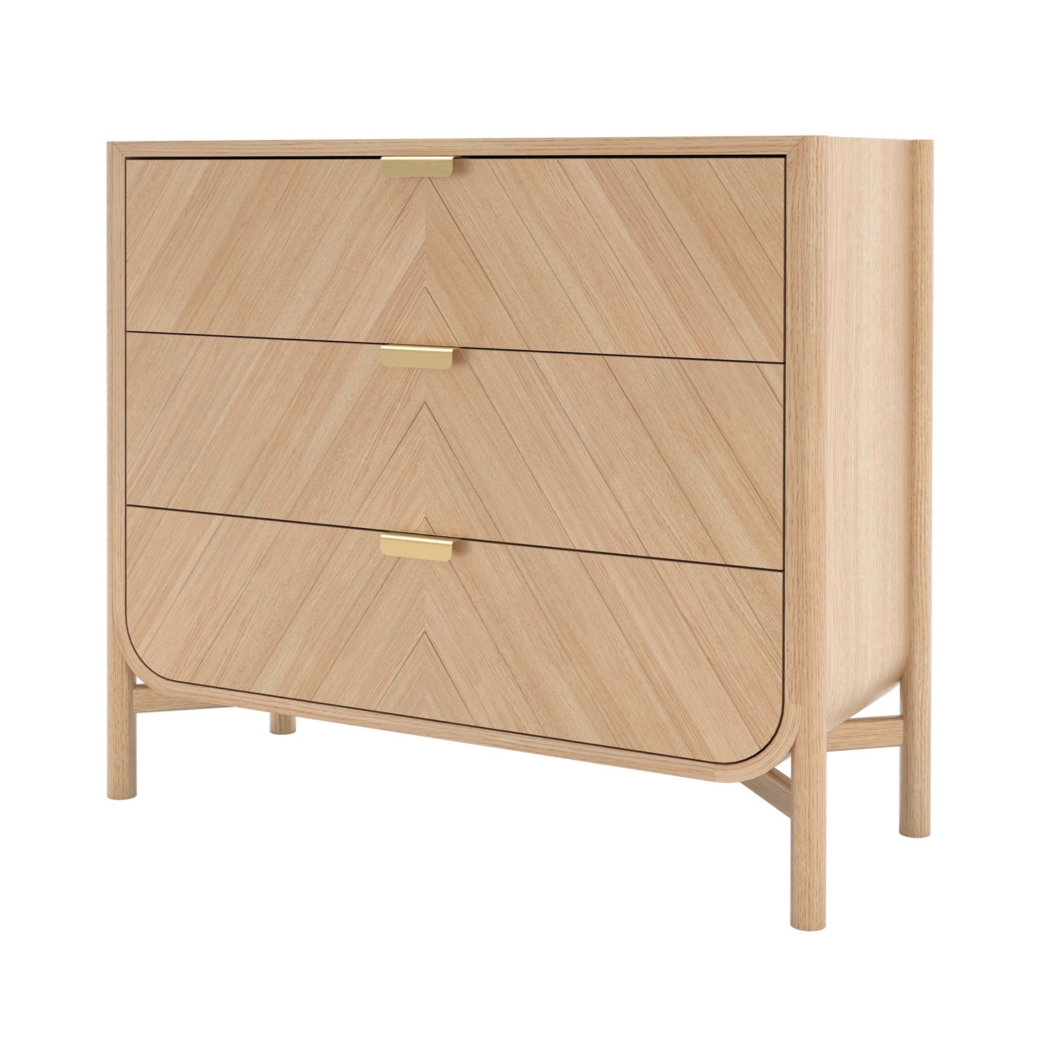 Marius Chest of Drawers: Natural Oak