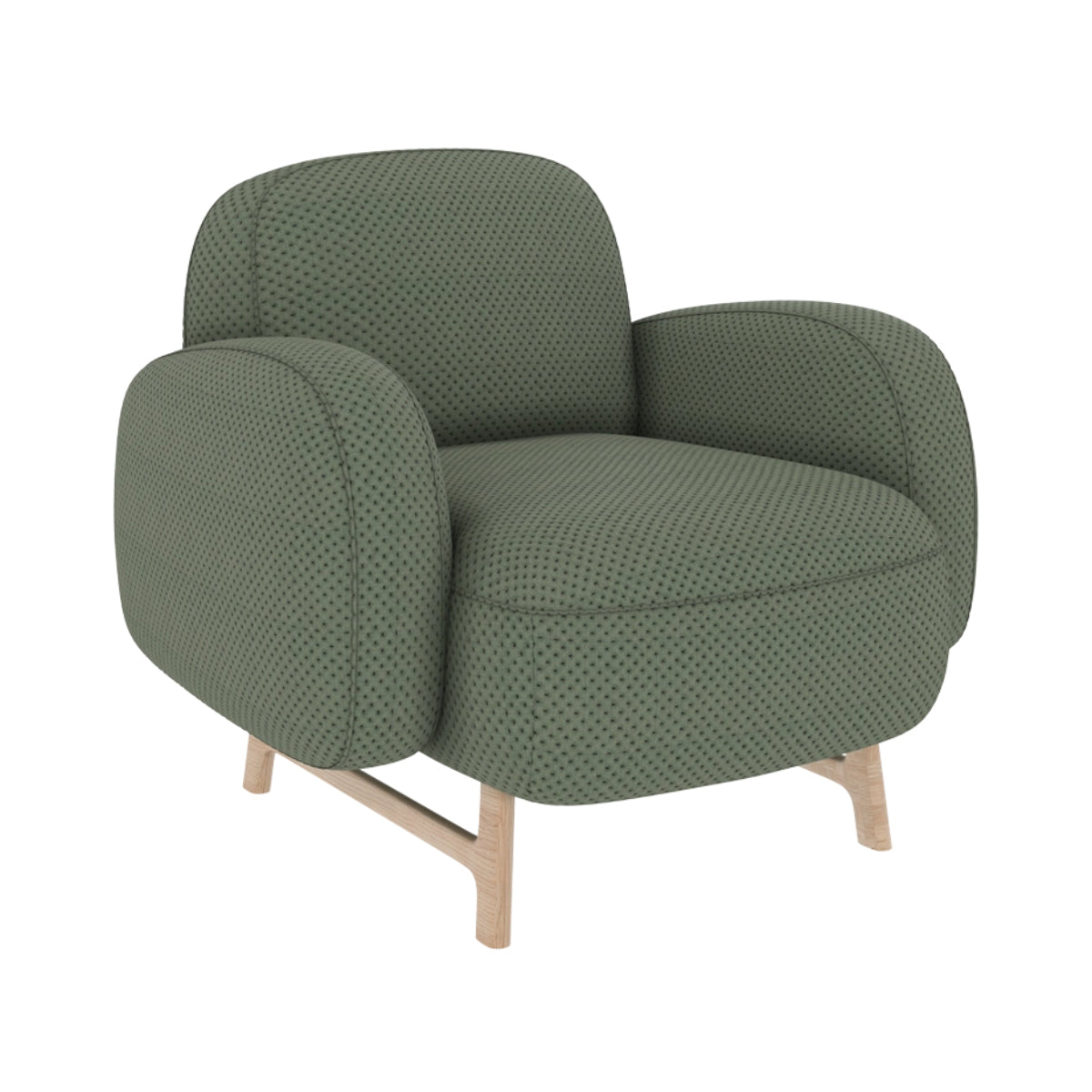 Auguste Armchair: Cactus Green