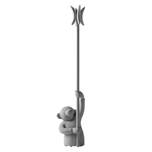 Monkey Coat Stand: Grey