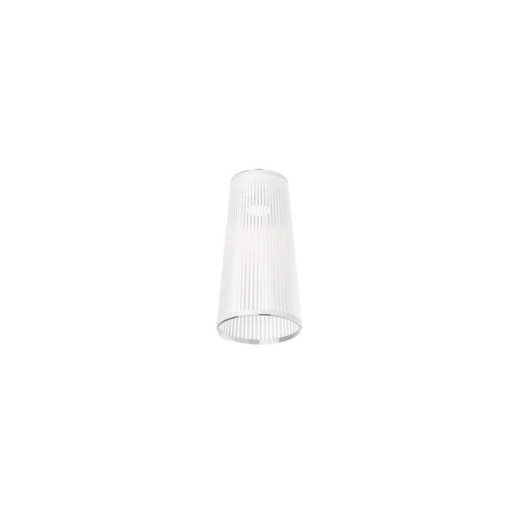 Solis Flush Lamp: Low + White