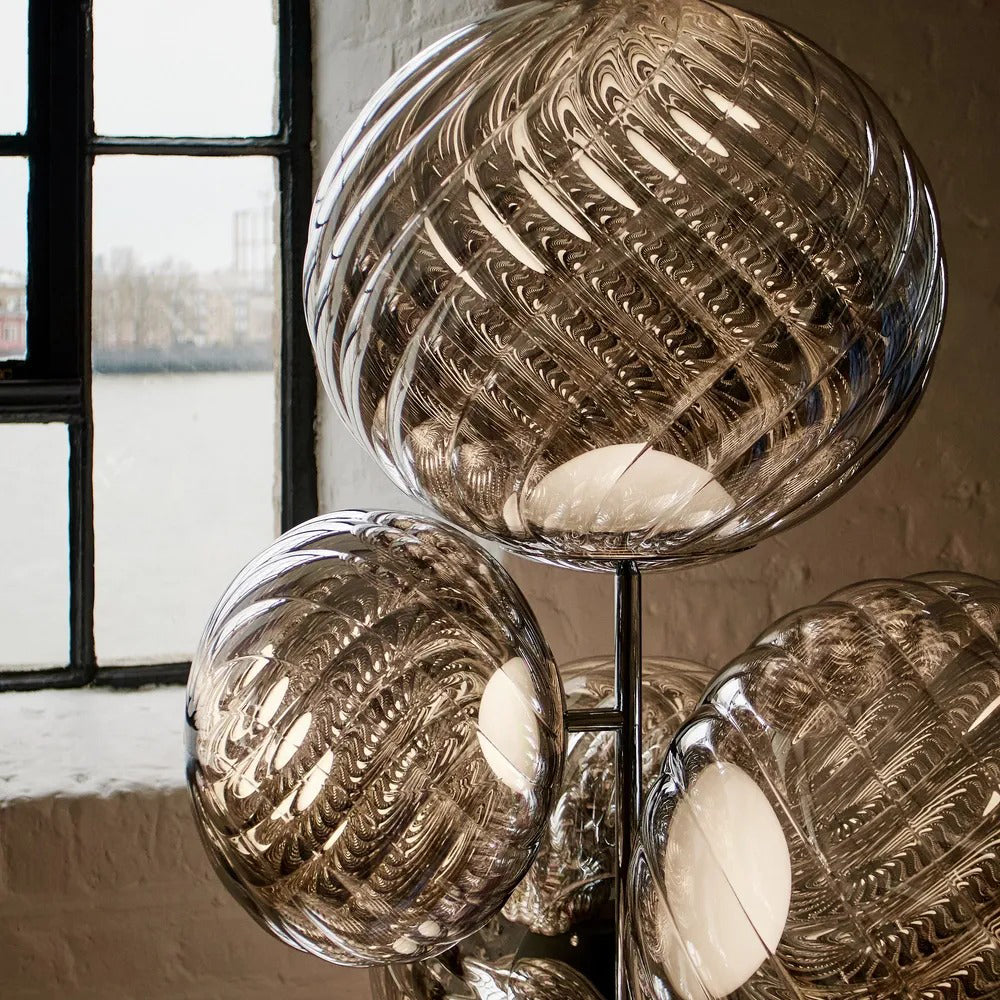 Whirl Floor Chandelier