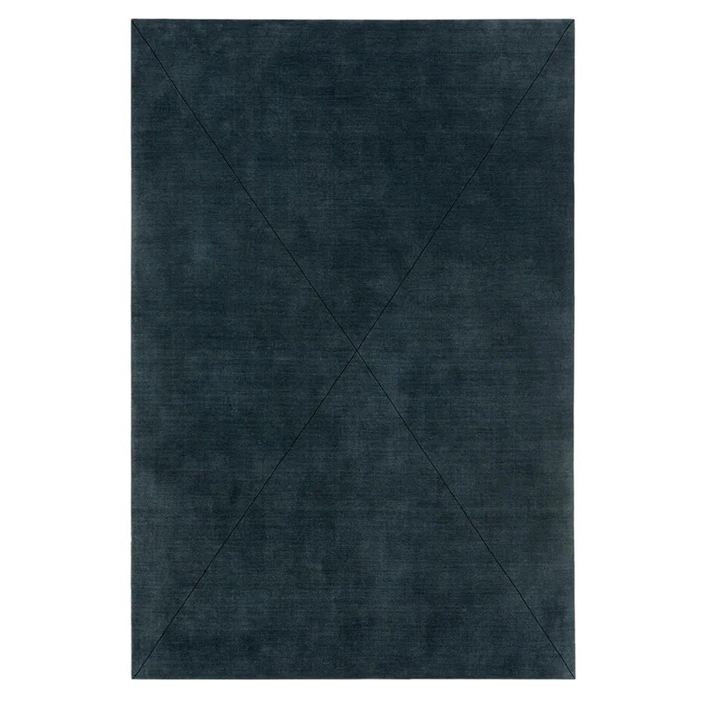 Salt Handloom Rectangle Rug: Large + Tin