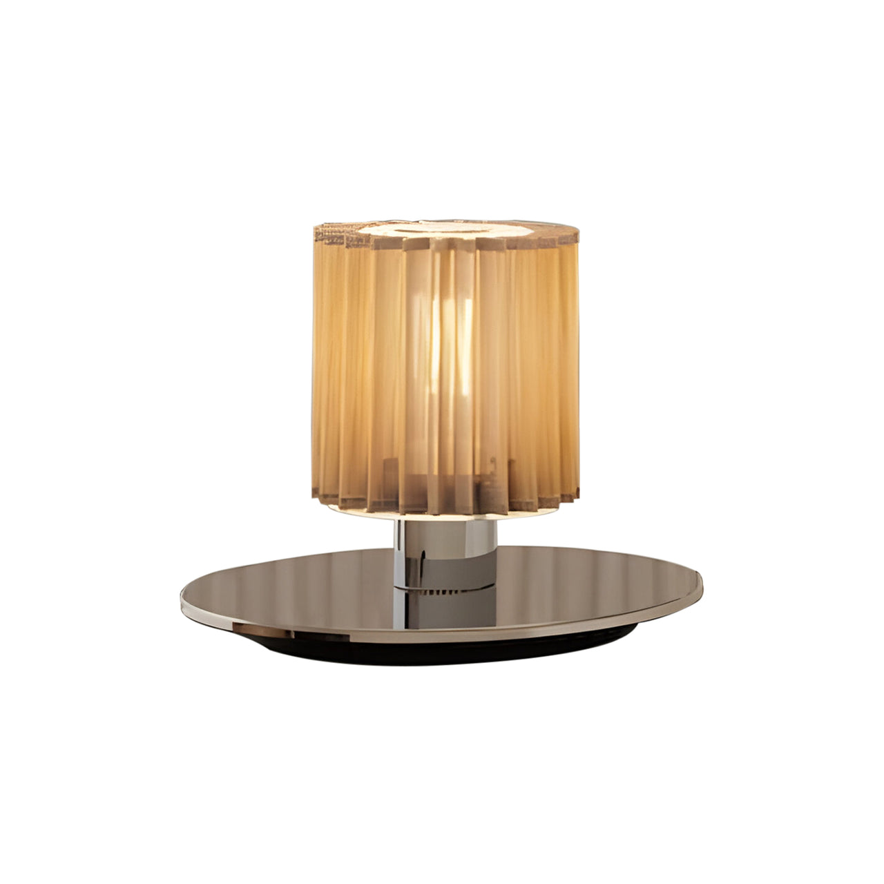In The Sun 220 Table Lamp: Silver + Gold