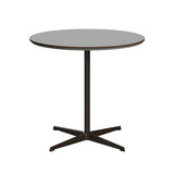 Circular Dining Table: 4 Star Base + Small - 29.5