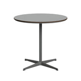 Circular Dining Table: 4 Star Base + Small - 29.5