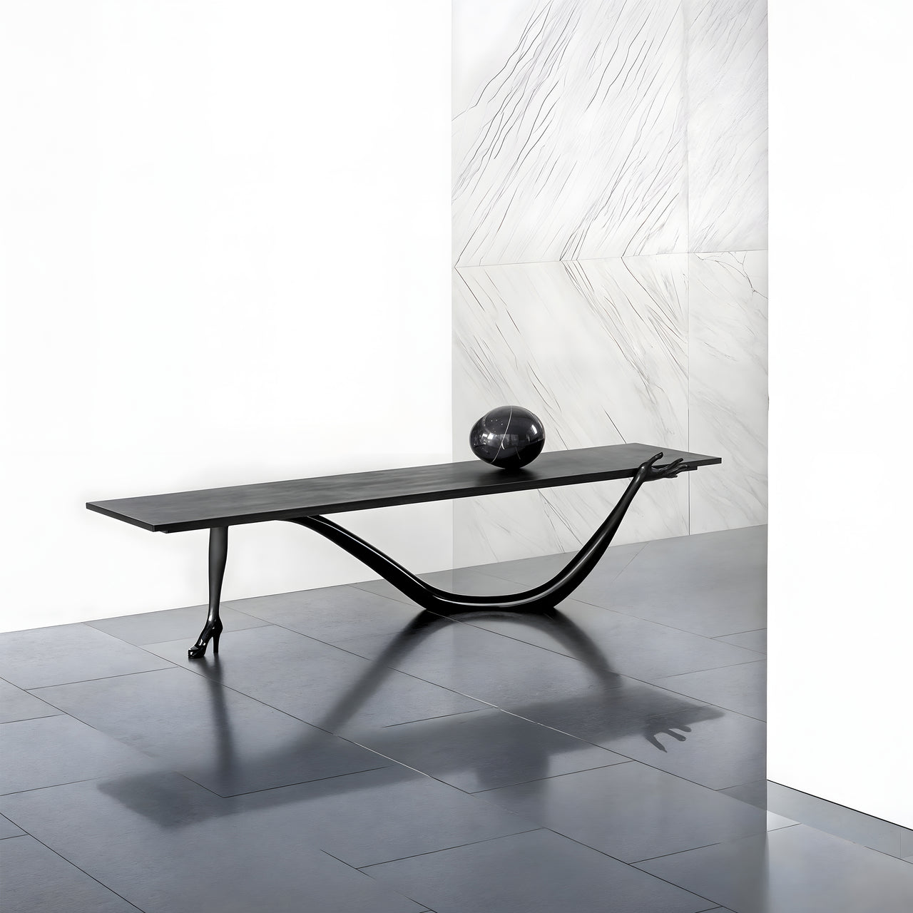 Leda Sculpture Table: Limited Edition