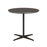 Circular Dining Table: 4 Star Base + Small - 29.5