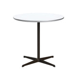 Circular Dining Table: 4 Star Base + Small - 29.5