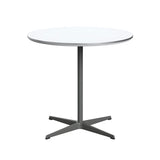 Circular Dining Table: 4 Star Base + Small - 29.5
