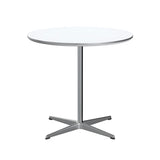 Circular Dining Table: 4 Star Base + Small - 29.5
