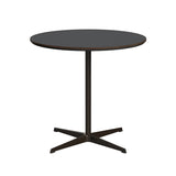 Circular Dining Table: 4 Star Base + Small - 29.5