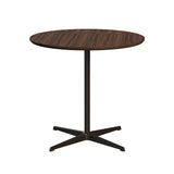Circular Dining Table: 4 Star Base + Small - 29.5