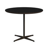 Circular Dining Table: 4 Star Base + Large - 35.4