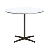 Circular Dining Table: 4 Star Base + Large - 35.4